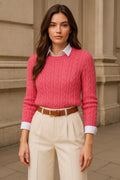 Pink Knit Elegant Set